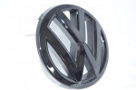 VW Tiguan Front Emblem Schwarz Klavierlack