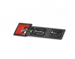 Audi RS5 Schriftzug für den Kühlergrill von der Black Edition
