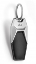 Audi A1 key ring metal / leather keyring