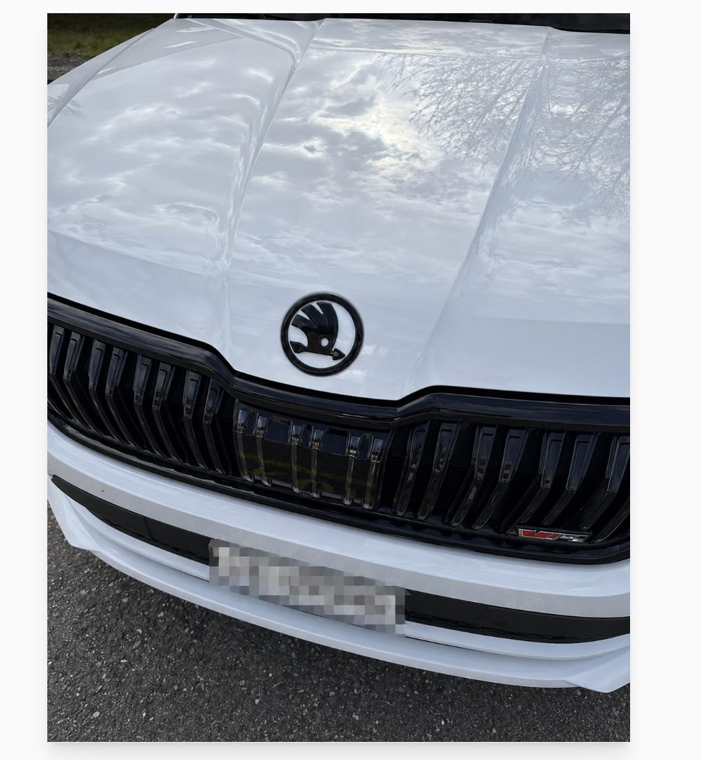 Kundenfoto Škoda Kodiaq schwarzes Emblem