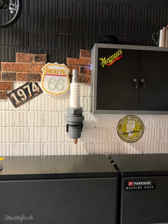 3D Zündkerze XXL Deko 65cm Garage Werkstatt Mancave WERK74