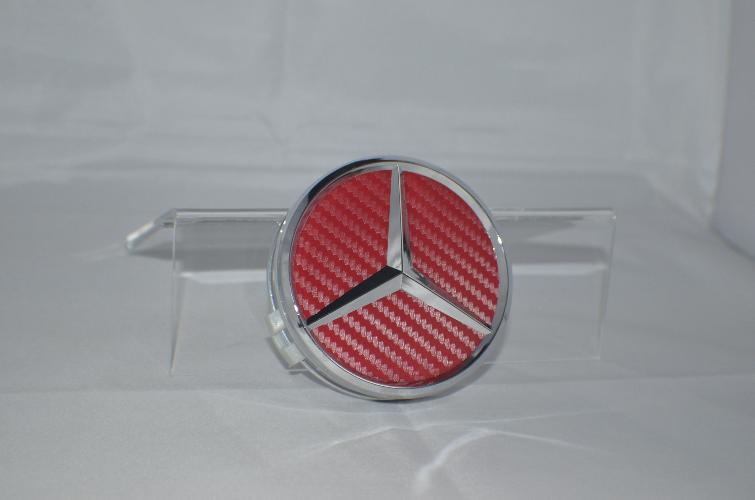 Mercedes Benz Nabendeckel Rot Carbon 75mm Exclusiv Veredelte Embleme Aus Der Schweiz