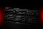 Porsche-911-997-2-Carrera-4-GTS-Schriftzug---Emblem-BLACK