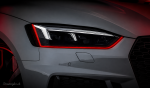 Angry Eyes roter Akzentstreifen Audi Scheinwerfer Ergebnis